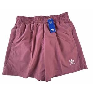 Adidas Originals Men's Short Swim Essentials Solid Shorts Trunk Swimwear Pink L